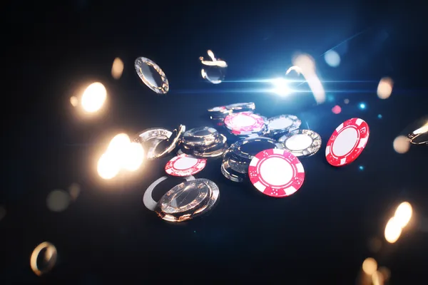 JILI69 Games — Explore our rich library of casino classics A woman smiling while playing online games on her laptop, surrounded by neon casino elements, showcasing JILI69’s diverse game collection.